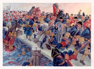 スペイン継承戦争：ドナインの戦い（7月24日 作： Giuseppe Rava