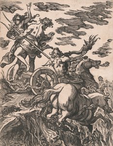ペルセポネのレイプと冥王星の右側、1590 年から 1607 年。 作： Giuseppe Scolari