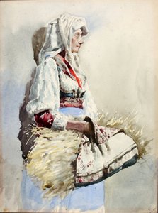 イタリアの農民女性