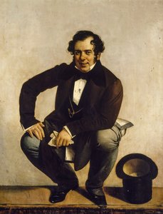 ジュゼッペ トミンツ (1790-1866) の自画像 作： Giuseppe Tominz