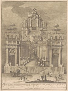 1778 年の中国のプリマ マッキナ: ヘラクレスとアンタイオスのいる田舎のベルヴェデーレ