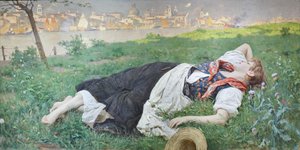 野生のアザミ 作： Giuseppe Vizzotto Alberti