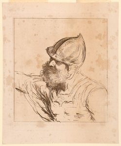 兵士の頭 作： Giuseppe Zocchi