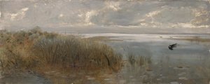 ナポリ周辺の海景 作： Giuseppe de Nittis