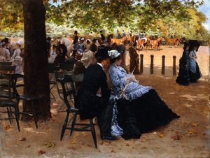 競馬場で、1874
