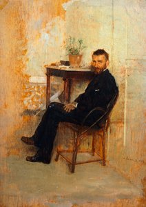ジュゼッペ・デ・ニッティス（1846-1884）の作品「コーチの上から 作： Giuseppe or Joseph de Nittis