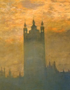 ウェストミンスター 作： Giuseppe or Joseph de Nittis