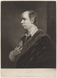 オリバー・ゴールドスミス 作： Giuseppi Filippo Liberati Marchi after Sir Joshua Reynolds