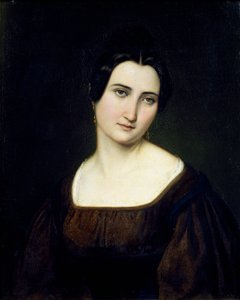 ジュスティニアーノ・デッリ・アヴァンチーニ（1807-1843）によるシオキアラ（中央イタリア）の女性