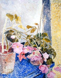 花瓶の花 作： Glyn Warren Philpot