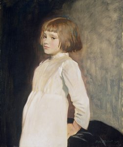 ガブリエルクロス、アーティストの姪、1919年 作： Glyn Warren Philpot