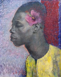 黒人の頭 作： Glyn Warren Philpot