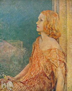 レディー・メルシェット、1935 作： Glyn Warren Philpot