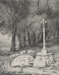 1831年、クレルモントからロイヤルまでの道を横断します。 作： Godefroy Engelmann