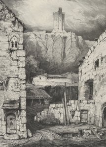 ポリニャック城のダンジョン、1830年。 作： Godefroy Engelmann