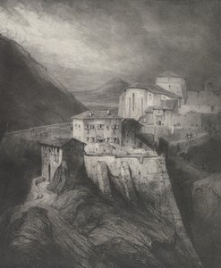サン ジャン教会、ティエール、1831 年。 作： Godefroy Engelmann