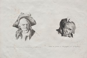 リトグラフエッセイ集 二つの頭 作： Godefroy Engelmann