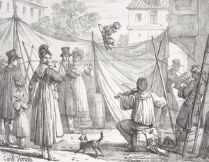 サルとヒョウ サル、1818年。