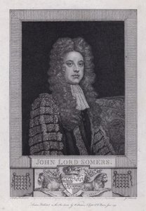 ジョン・ソマーズ 作： Godfrey (after) Kneller