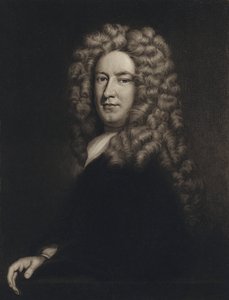 サミュエル・ガース卿（リトグラフ 作： Godfrey (after) Kneller