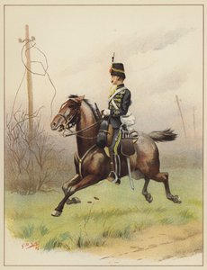 The 10th（Prince of Wales Own Royal）Hussars 作： Godfrey Douglas Giles