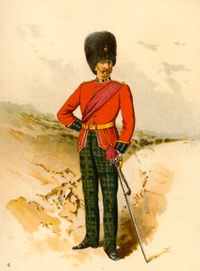 21日-ロイヤルスコッツフジリアーズ、1890年。 作： Godfrey Douglas Giles