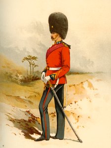The 23rd-Royal Welsh Fusiliers、1890。 作： Godfrey Douglas Giles