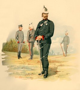 第2クイーンズオウンライフルカナダ、1890年。 作： Godfrey Douglas Giles