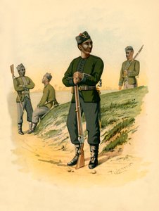 3番目のGorkhas、1890年。