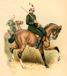 ケープマウントライフル、1890年。 作： Godfrey Douglas Giles