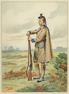 ロンドンスコティッシュボランティア、第1ボランティア大隊ライフル旅団、第7ミドルセックス 作： Godfrey Douglas Giles