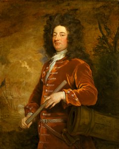 ジョン・ジェニングス提督（1664-1743） 作： Godfrey Kneller