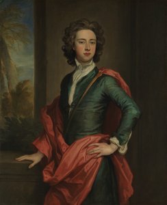 チャールズボークラーク1670〜1726年、セントオールバンズ公爵、カリフォルニア州。 1690-95。 作： Godfrey Kneller