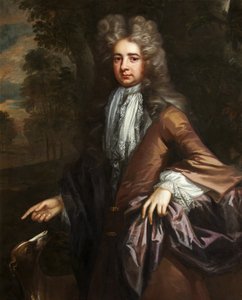 ジョン・スクロープ（ブリストルの記録係）（油彩・キャンバス 作： Godfrey Kneller