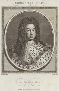 イギリスとアイルランドのジョージ1世 作： Godfrey Kneller