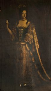 メアリー2世、1691年 作： Godfrey Kneller