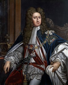 英国王ジョージ1世（1660-1727）の肖像 作： Godfrey Kneller