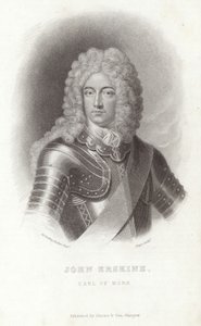 ジョン・アースキンの肖像 作： Godfrey Kneller
