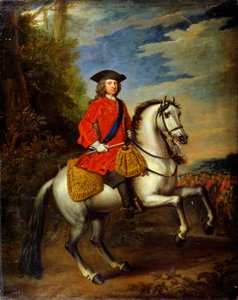 イギリスのジョージ1世の肖像、1717年 作： Godfrey Kneller
