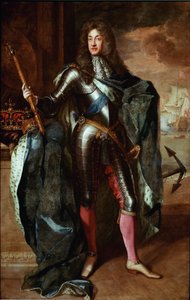 イングランド王ジェームズ2世（ジェームズ2世スチュアート）の肖像（1633-1701） ゴッドフリー・ネラー（1646/49-1723）による絵画 17世紀末 ナショナル・ポートレート・ギャラリー・ロンドン - イングランド王ジェームズ2世の肖像 ジェームズ2世スチュアート
