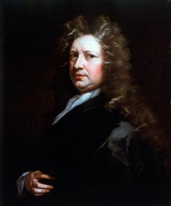 トーマス・ベタートン（1635-1710）の肖像（俳優）、ゴッドフリー・クネラー（1646-1723）による絵画、油彩・キャンバス