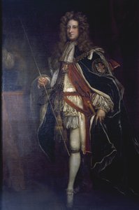 ウィリアム・キャベンディッシュの肖像 作： Godfrey Kneller
