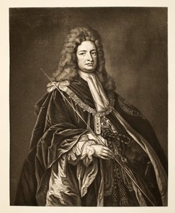 ロバートハーレー、オックスフォード伯爵、パブ。 1902（コロタイプ） 作： Godfrey Kneller