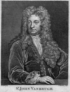 ジョンヴァンブラ卿、トーマスチャンバースによる彫刻（彫刻） 作： Godfrey Kneller
