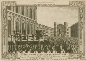 1649年1月30日、ホワイトホールの宴会場でのチャールズ1世の処刑
