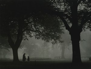 リージェンツ・パーク、ロンドン 1950年代 作： Godfrey Macdominic