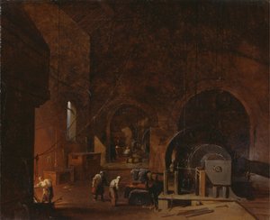 Interior of an ironworks   1432402   ja       japanese Successfully Translated  Original: Queen Elizabeth I (The Ditchley portrait) c.1592 (oil on canvas) Translat: Queen Elizabeth I (