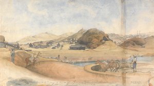 失業フェンス、リマ 作： Godfrey Thomas Vigne