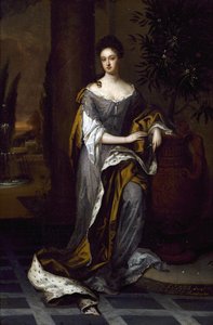 女性の肖像、日付なし 作： Godfrey studio of Kneller