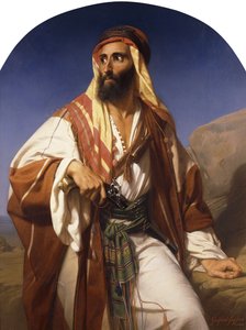 ベドウィンの首長、1846年 作： Godfried Guffens
